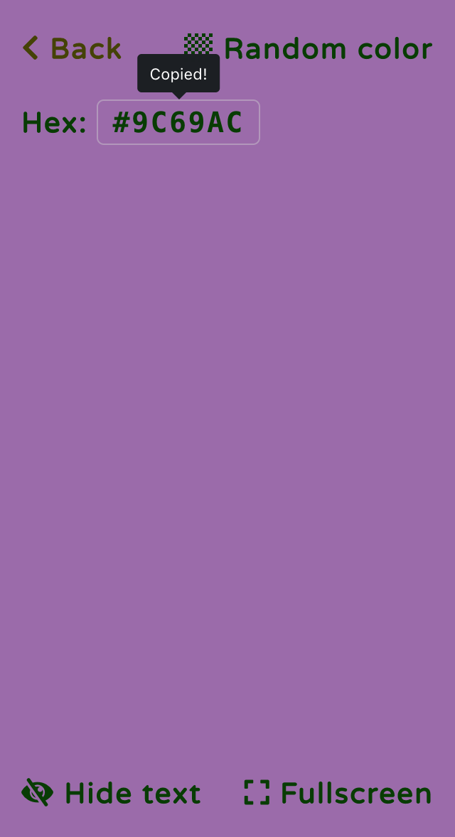 Full Screen Color Tester gallery image