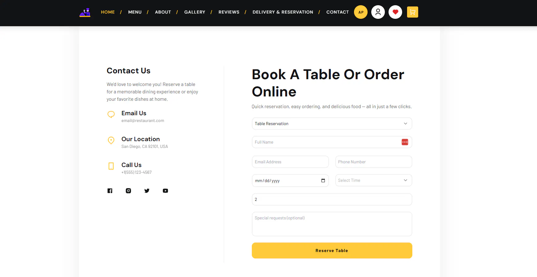 Gourmet CRM — Restaurant OS gallery image