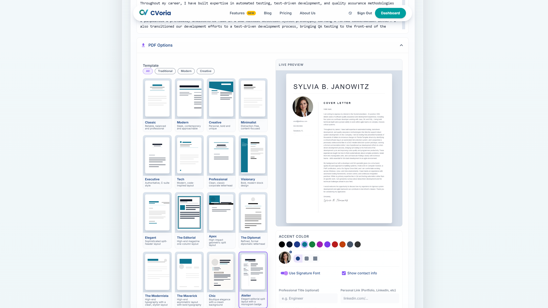 CVoria gallery image