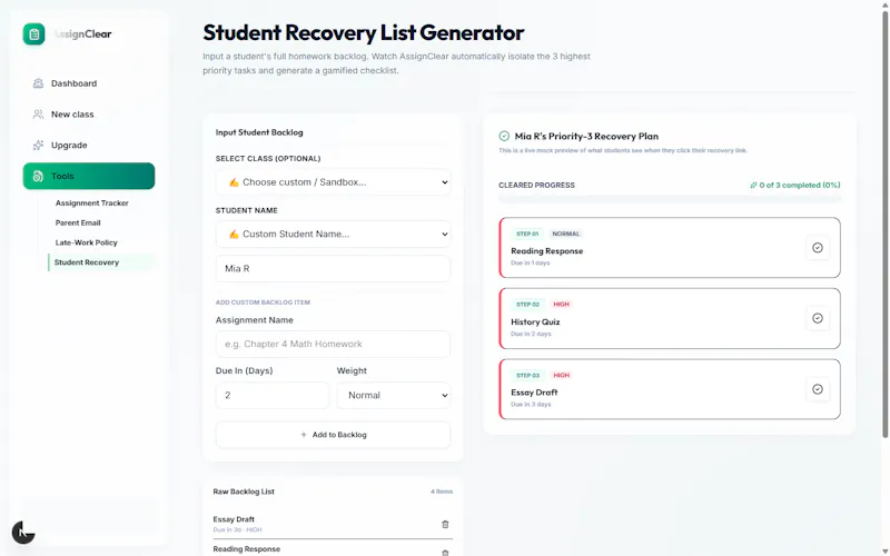 AssignClear screenshot 8