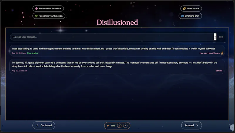 Emotions Space screenshot 4