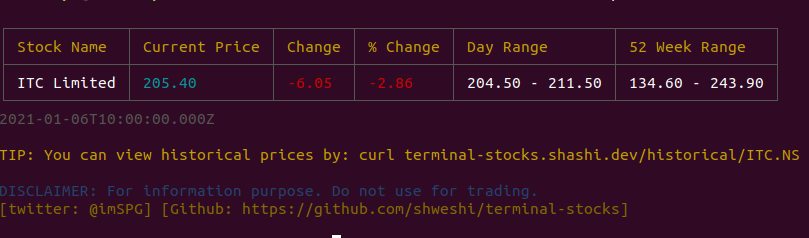 Terminal Stocks gallery image
