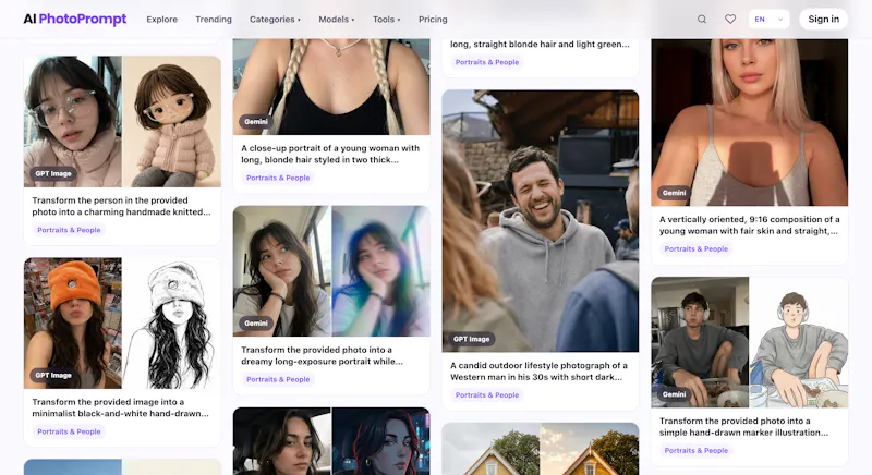 AI PhotoPrompt screenshot 2
