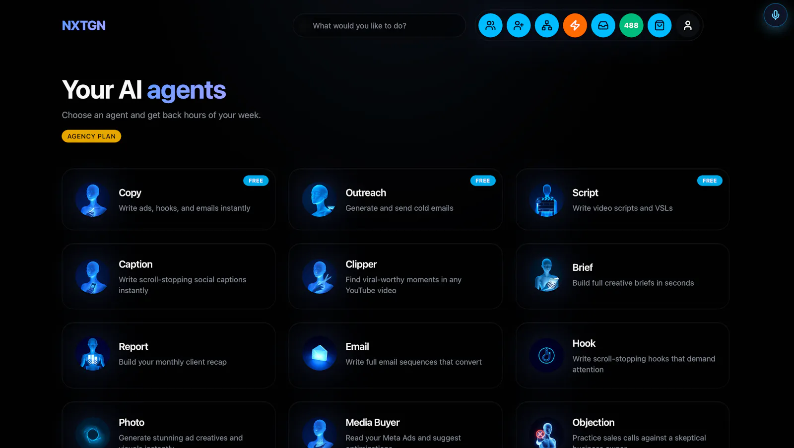 NXTGN screenshot 2