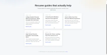 FirstResume gallery image