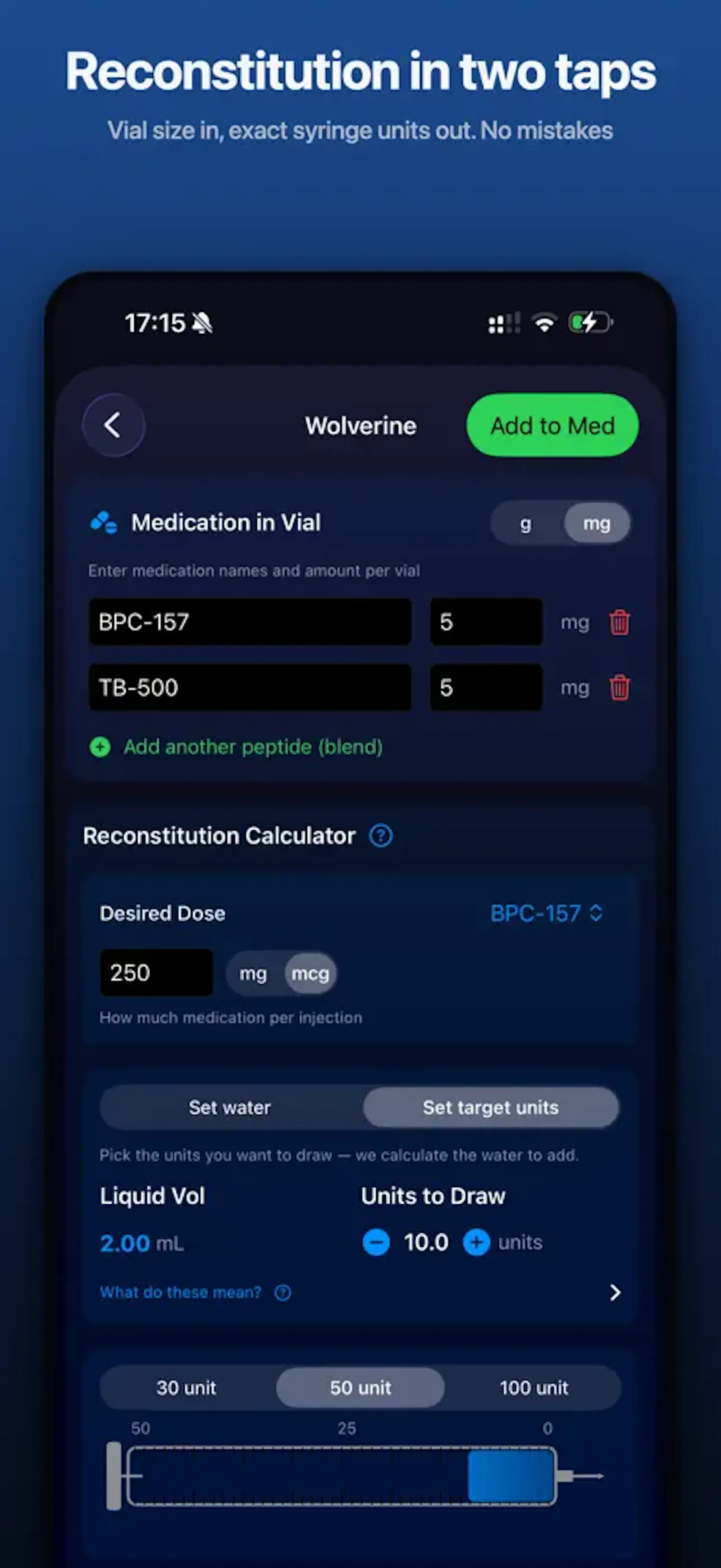 OptiPin Peptide, TRT, Anabolic & GLP1 screenshot 4