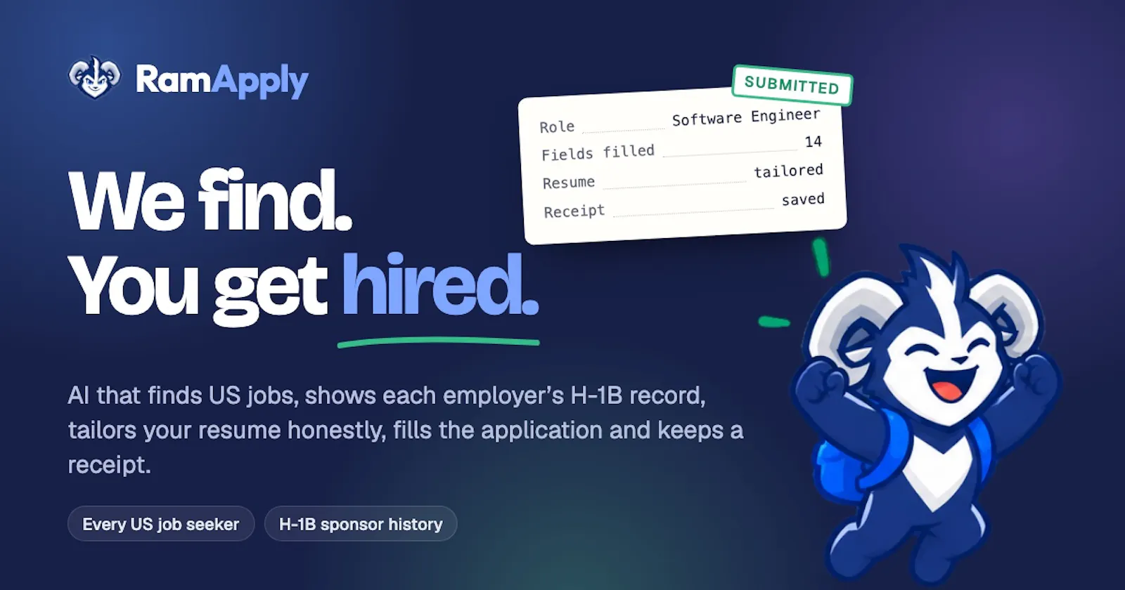RamApply screenshot 2