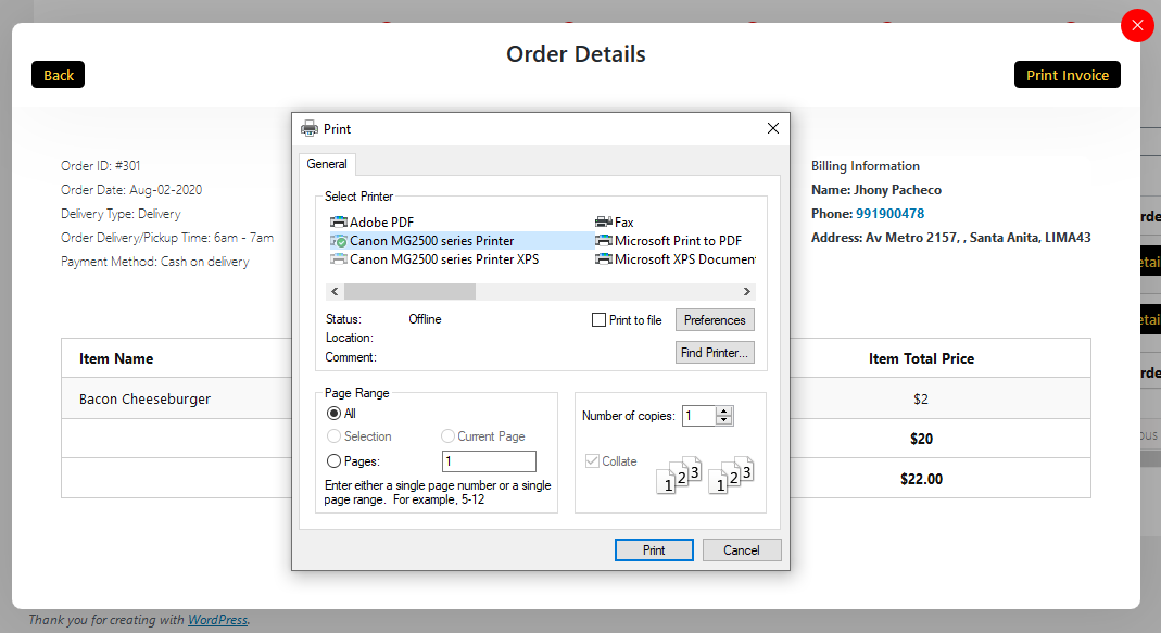 FoodBook gallery image