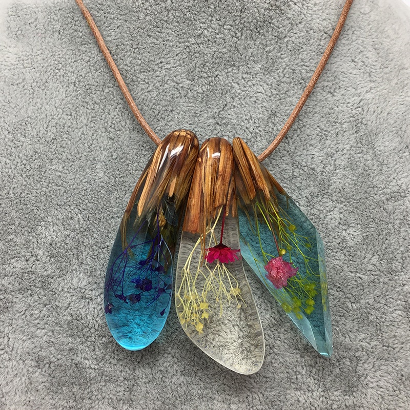 Poll option Resin pendant image