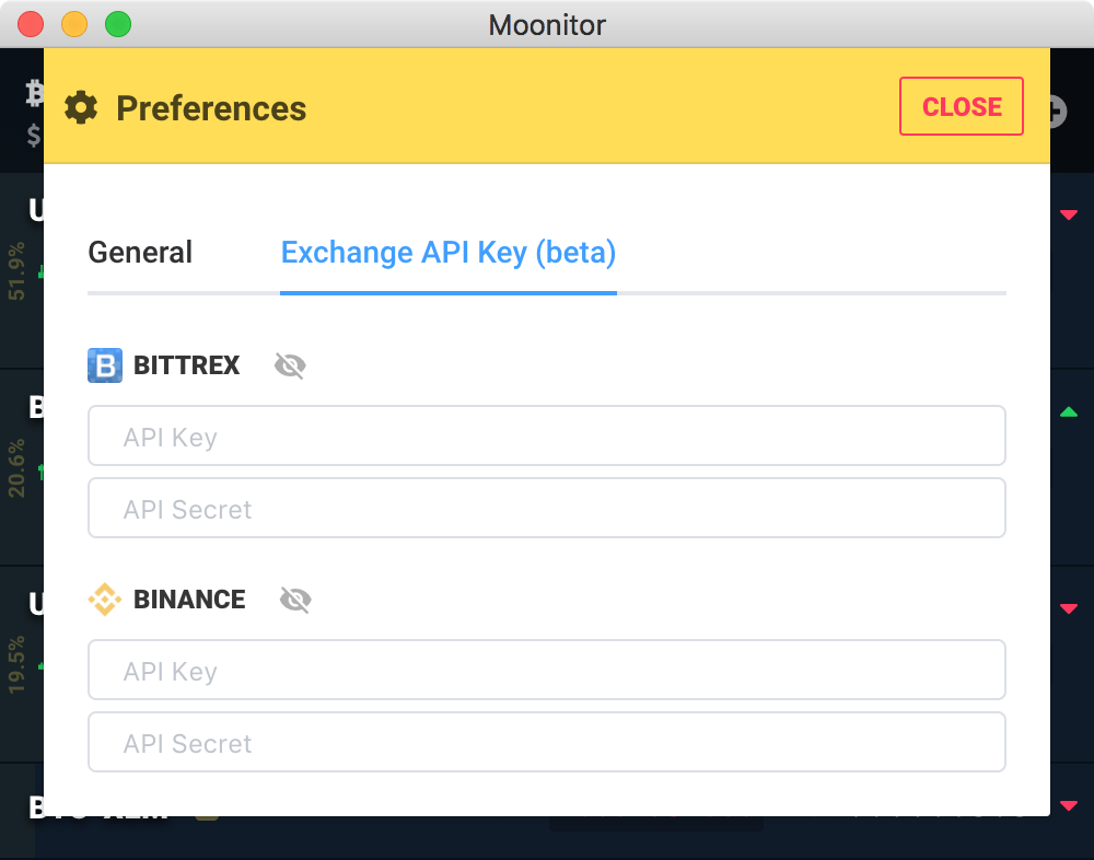 Moonitor - Cryptocurrency tracker app gallery image