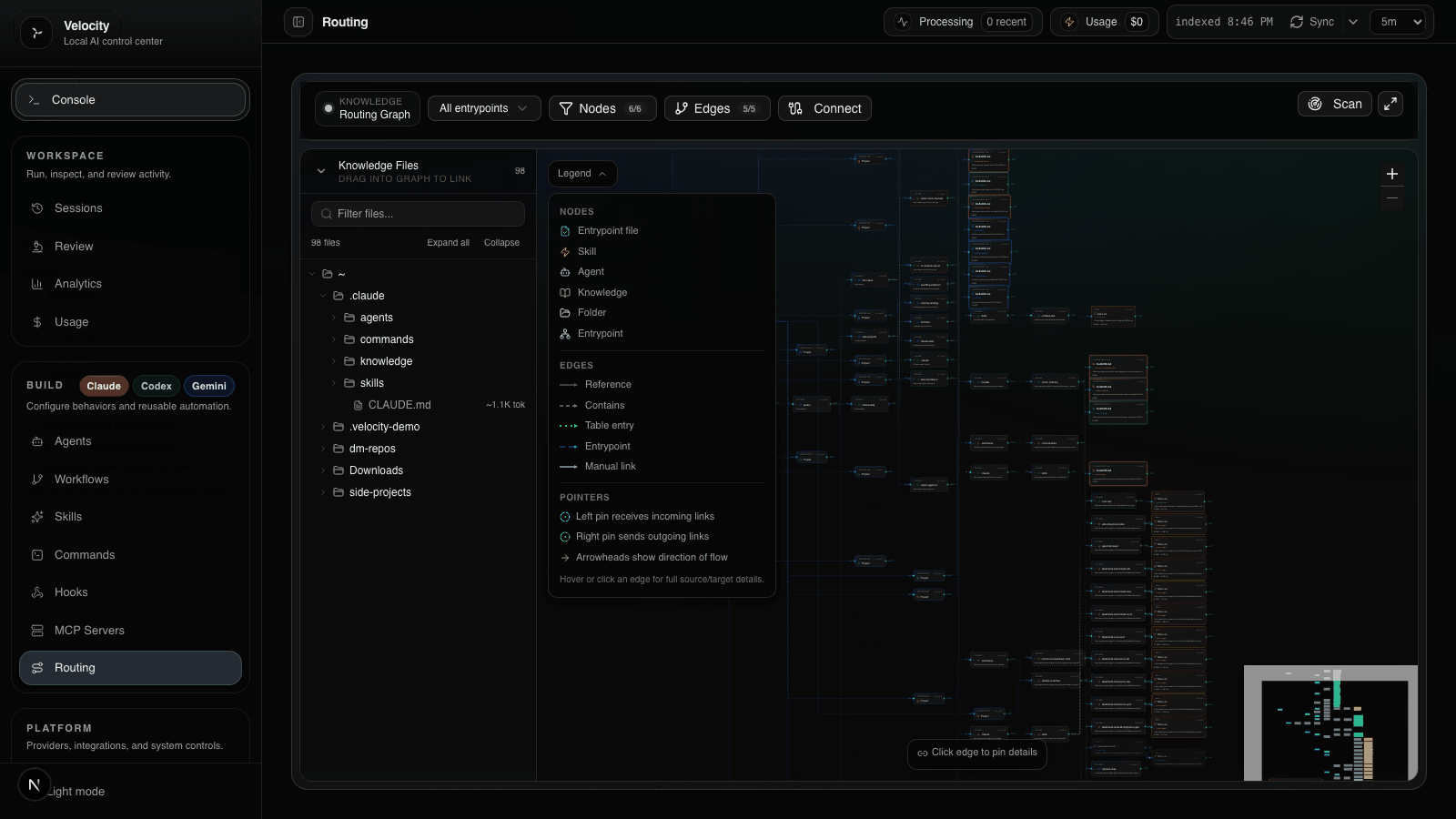Velocity - Screenshot 4 showing product features and functionality