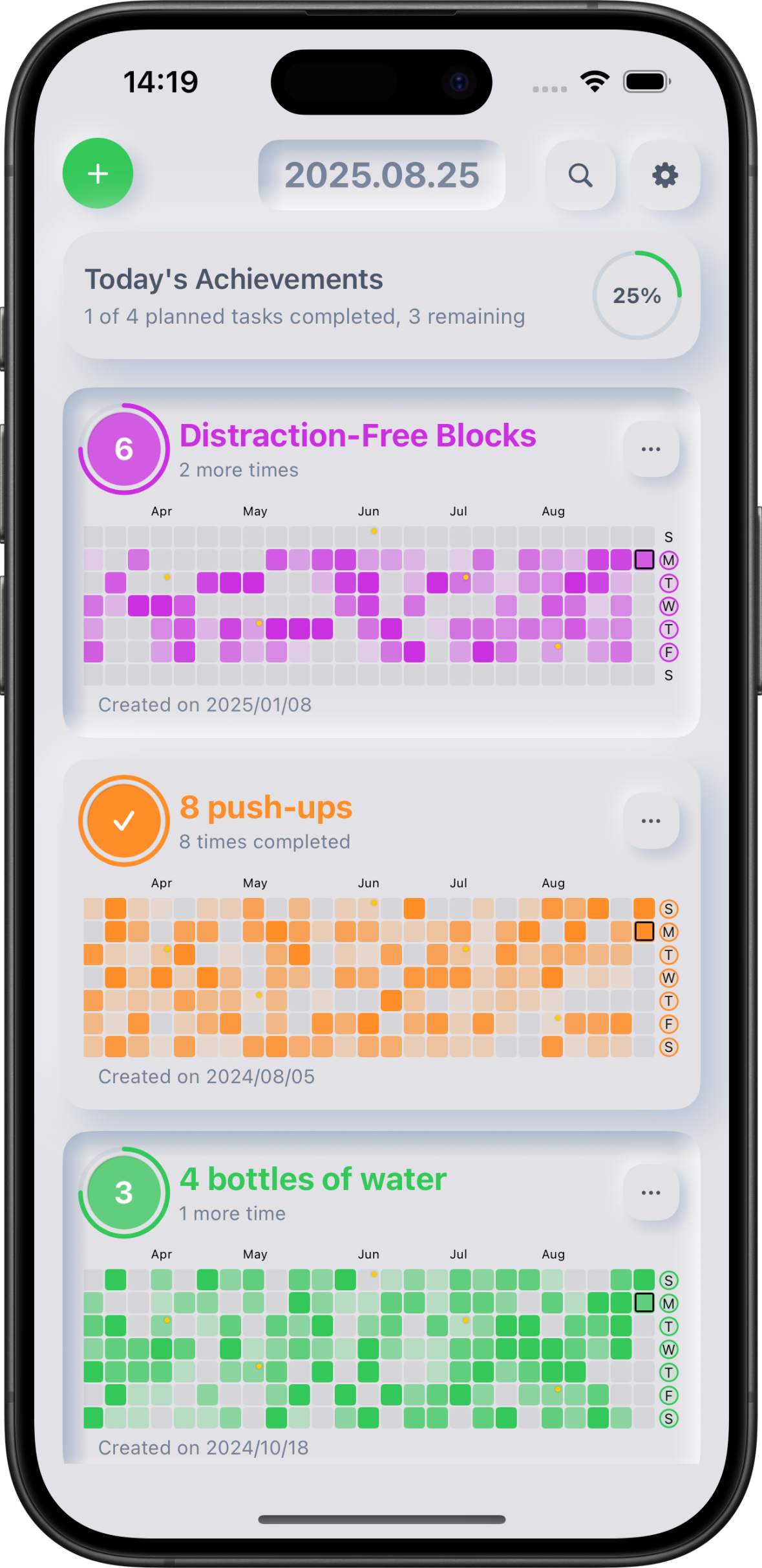 Média HabitApp: Daily Tracker - Tracker d'habitants quotidiens 5