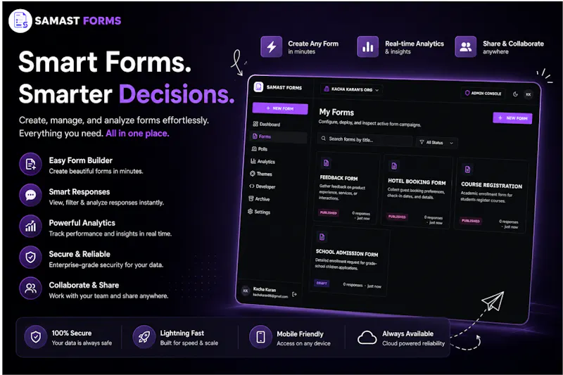 Samast Forms screenshot 1