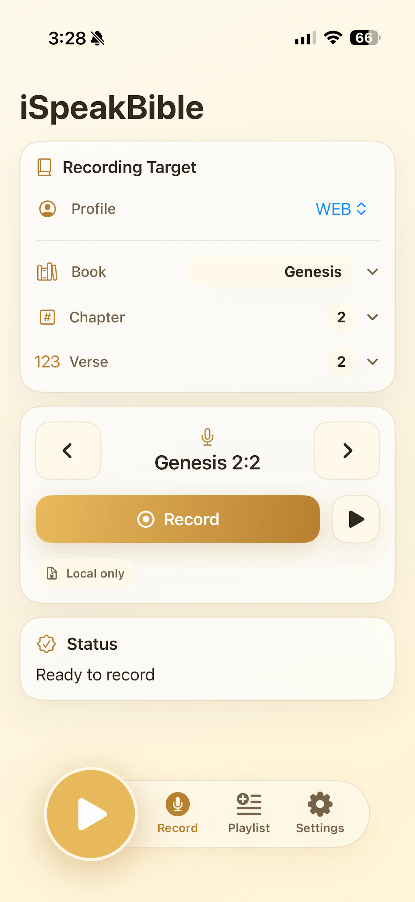 iSpeakBible screenshot 2