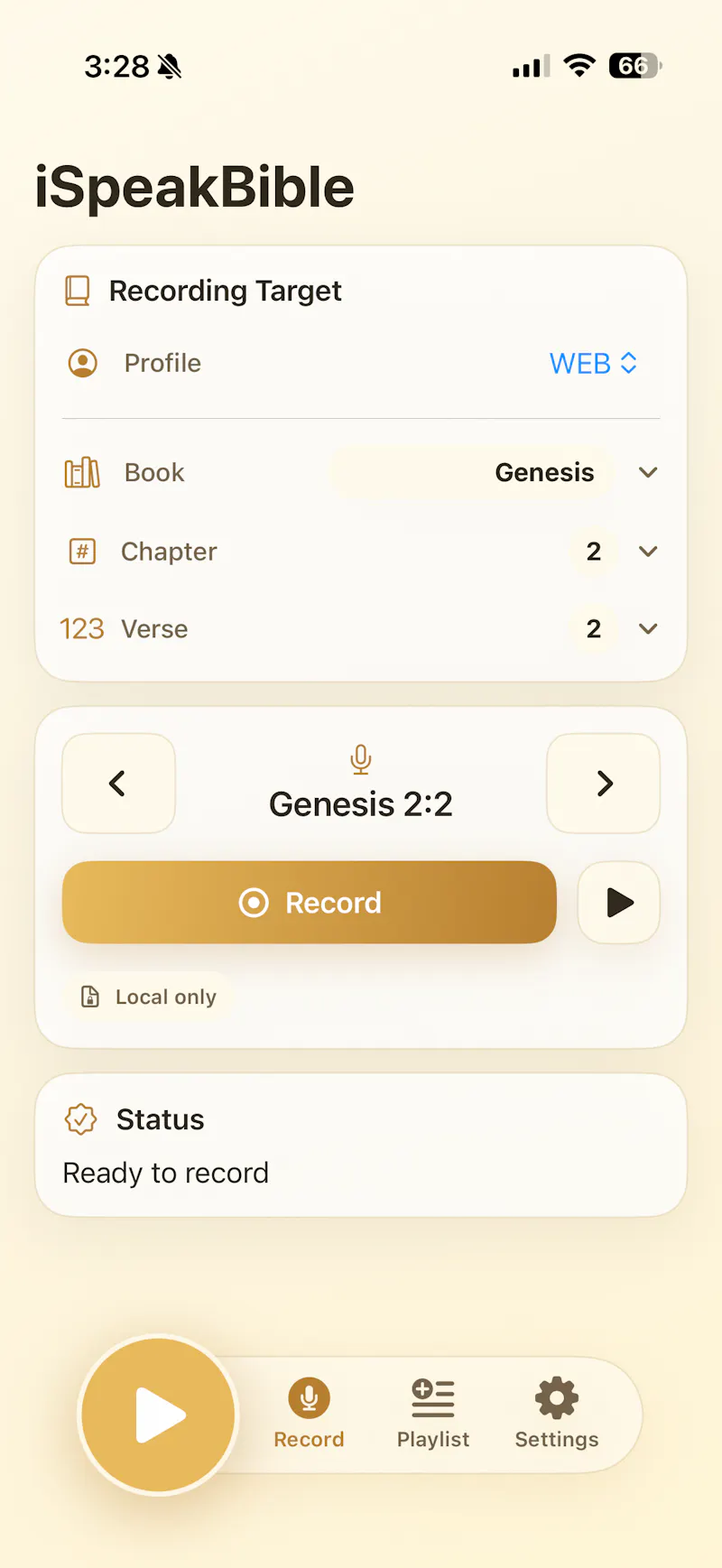 iSpeakBible screenshot 2