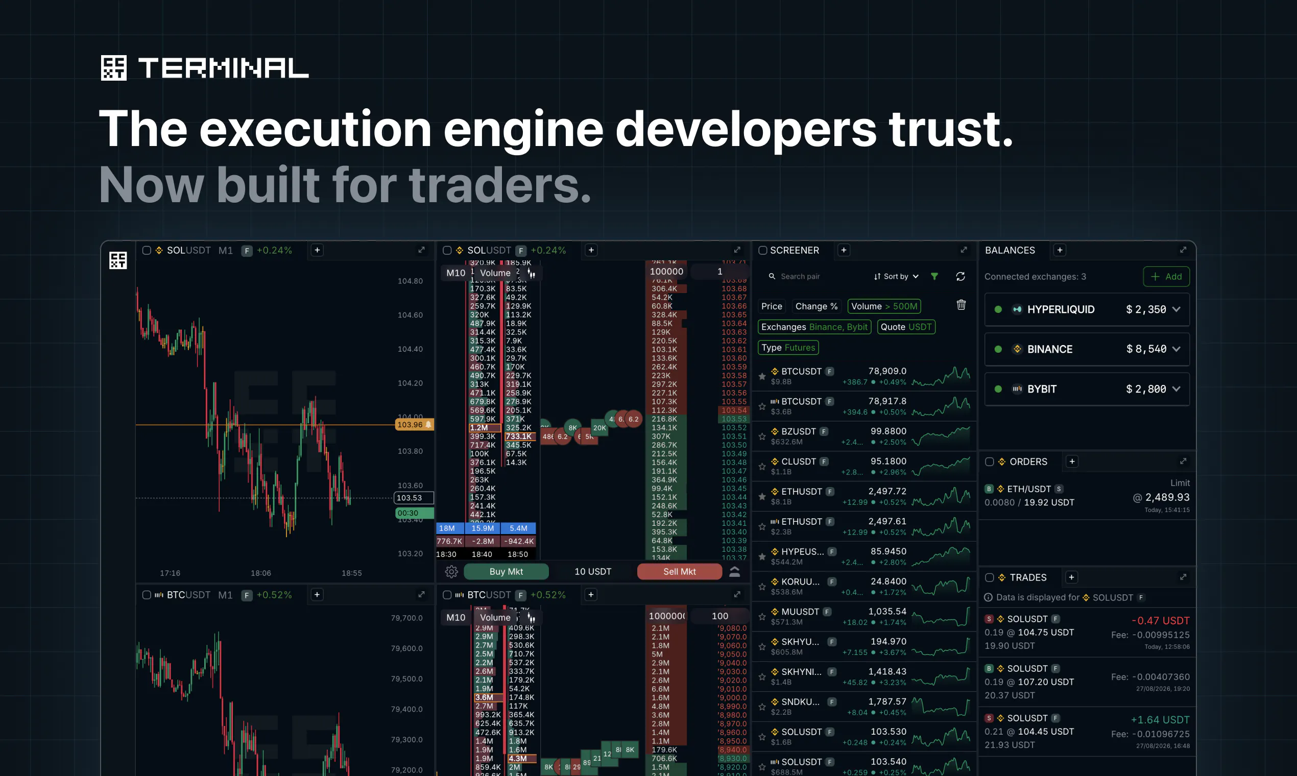 CCXT Terminal gallery image