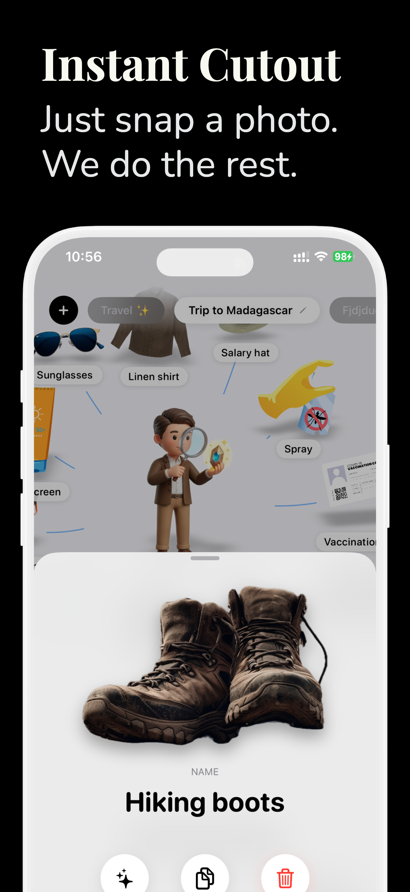 Stash - Visual Inventory - Screenshot 2 showing product features and functionality