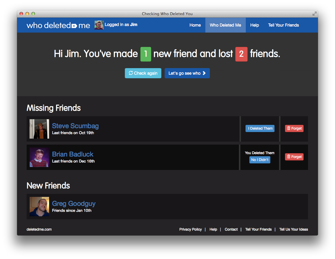 Who Deleted Me gallery image