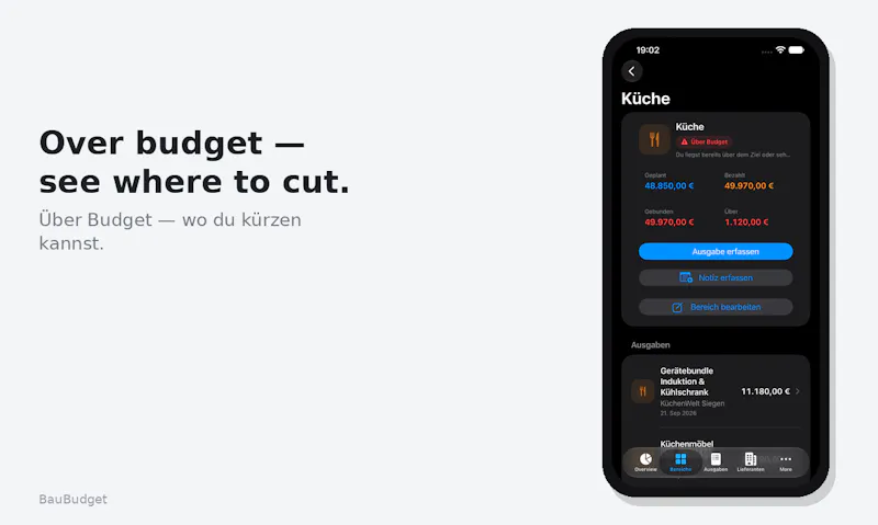 BauBudget screenshot 3