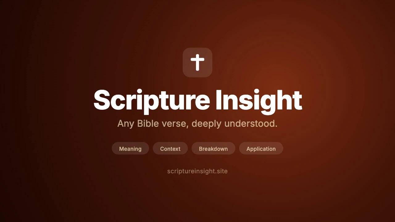 Scripture Insight gallery image