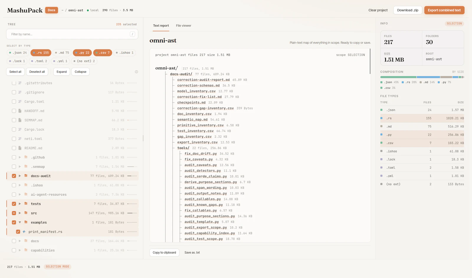 MashuPack screenshot 2