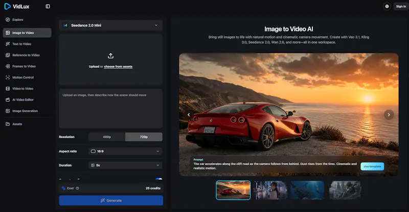 VidLux AI screenshot 3