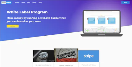 White Label Website Builder gallery image