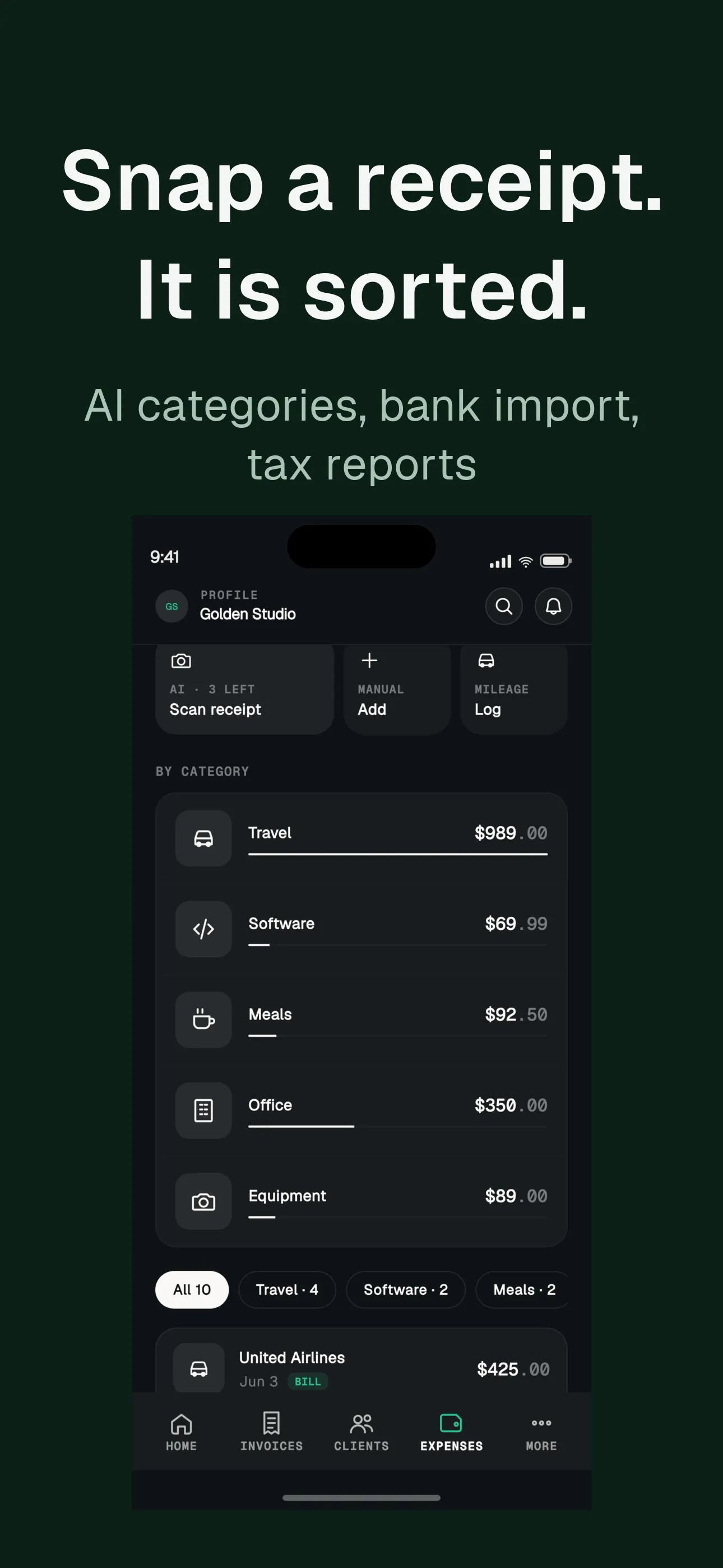 InvoiceFinito gallery image