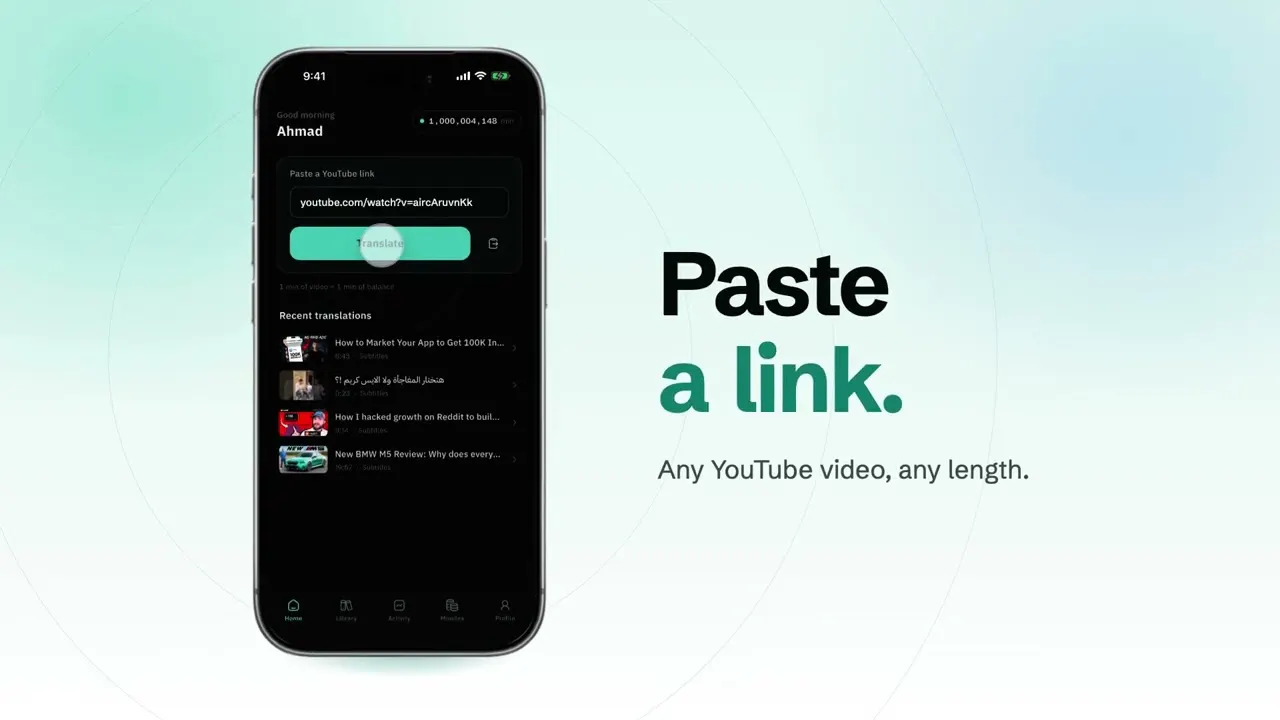 Veyra — Translate Youtube Videos gallery image