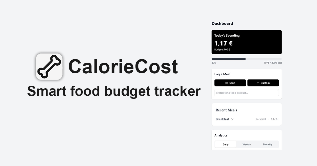 Mídia 1 de Caloriecost