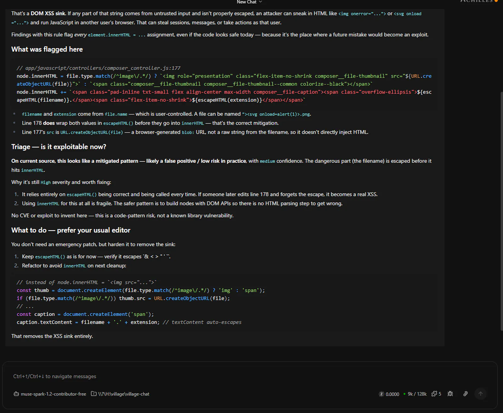Achilles screenshot 6