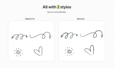 500 Vector Hand Drawn gallery image