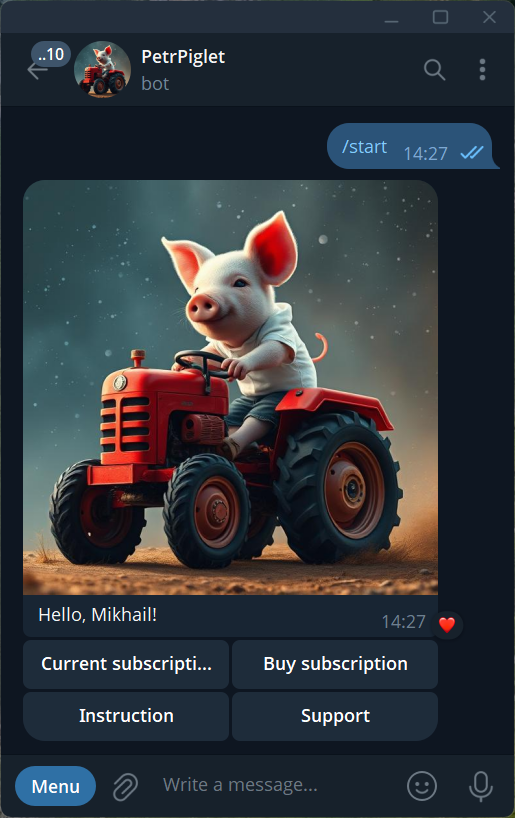 Petr Piglet VPN gallery image
