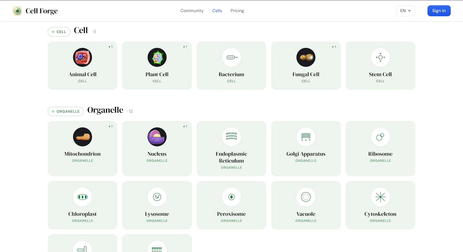 3D cell models from images — Cell Forge screenshot 4