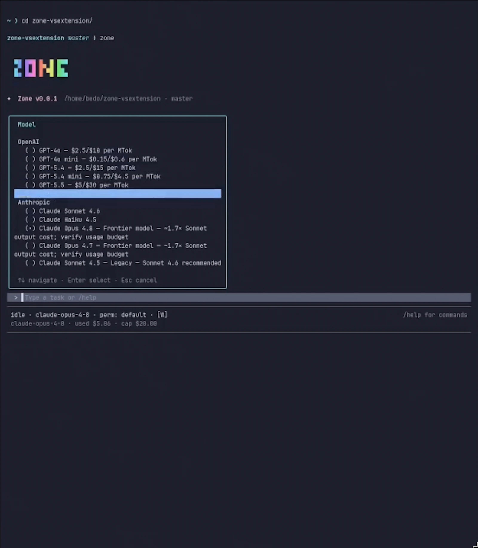 Zone screenshot 2