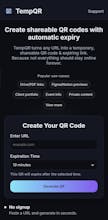 TempQR gallery image