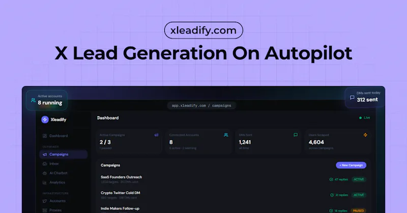 Xleadify screenshot 2