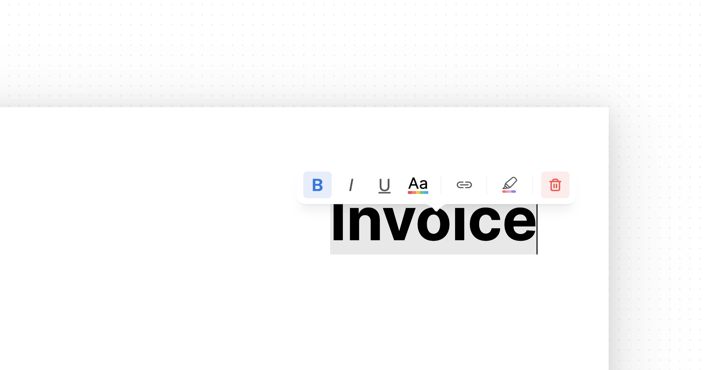 Invoicer Studio - Erstellen Sie einfach Rechnungen von einem Live -Editor Medien 1