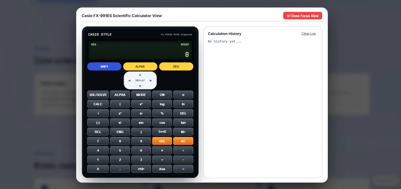 Free Online Scientific Calculator gallery image