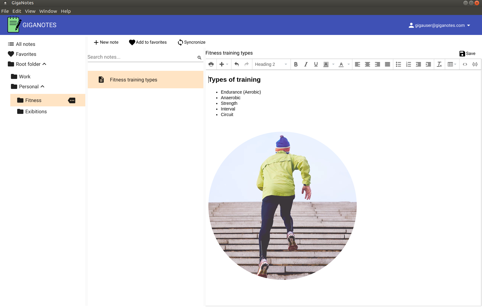 GigaNotes gallery image