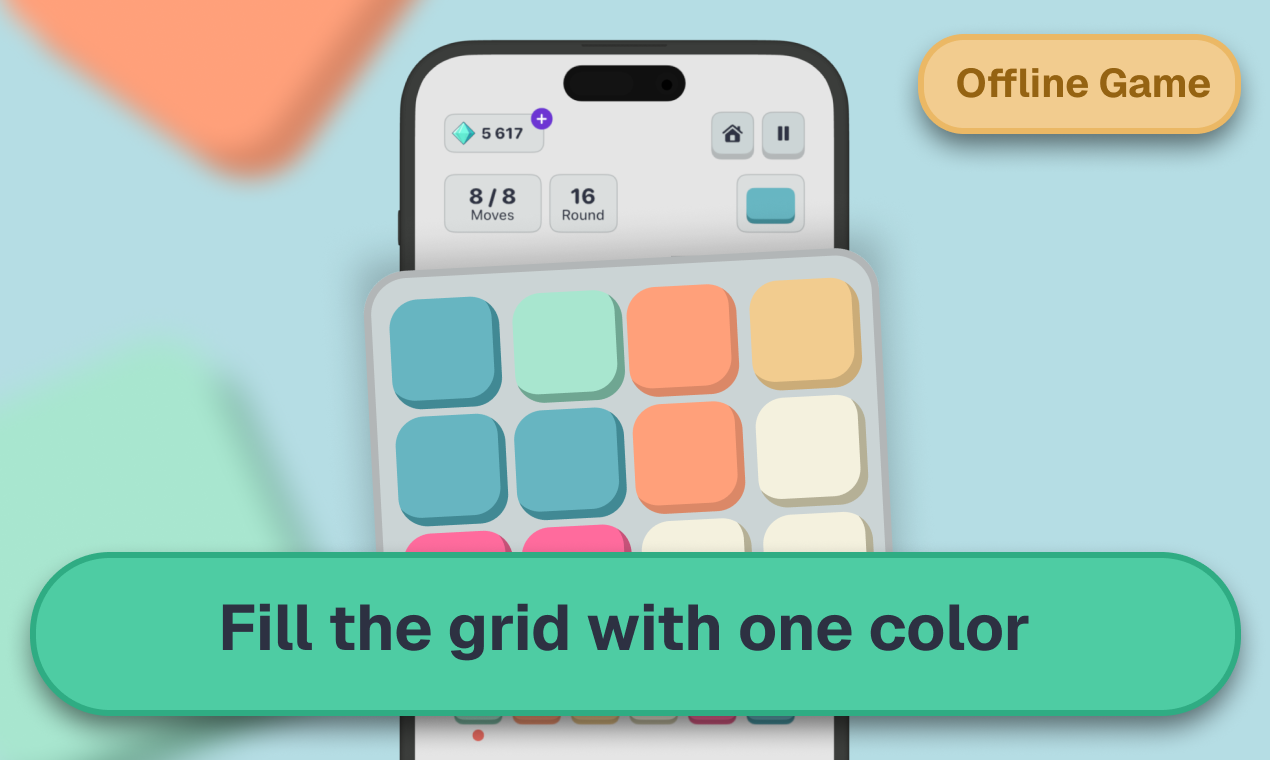 Huefold Game - Main product screenshot demonstrating key features and user interface