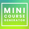 Mini Course Generator