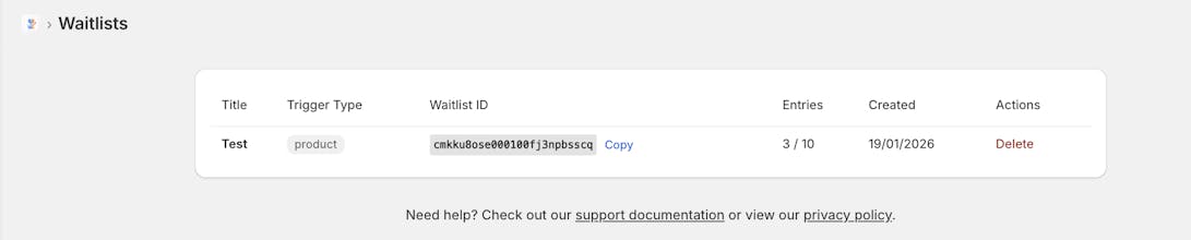 Waitlist Flow Wizard gallery image