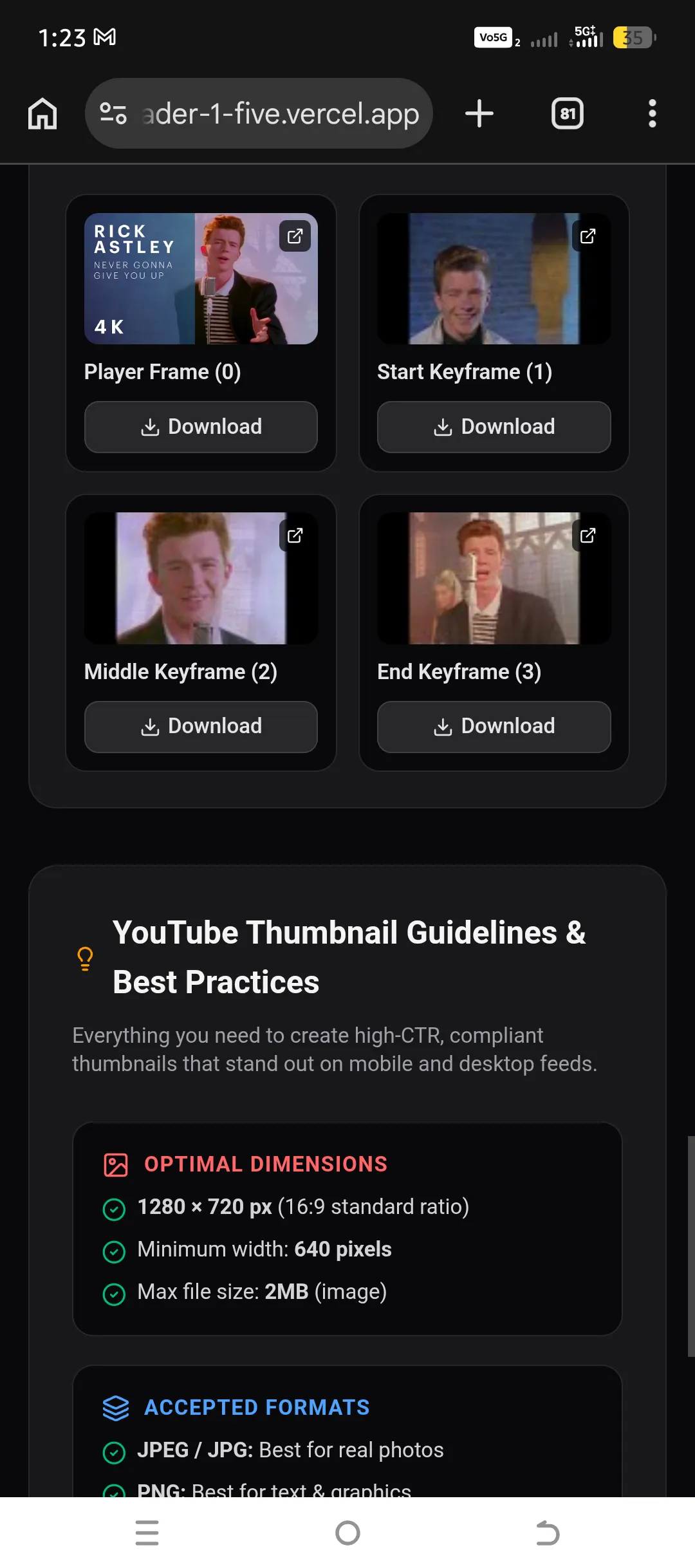 YouTube channel download gallery image