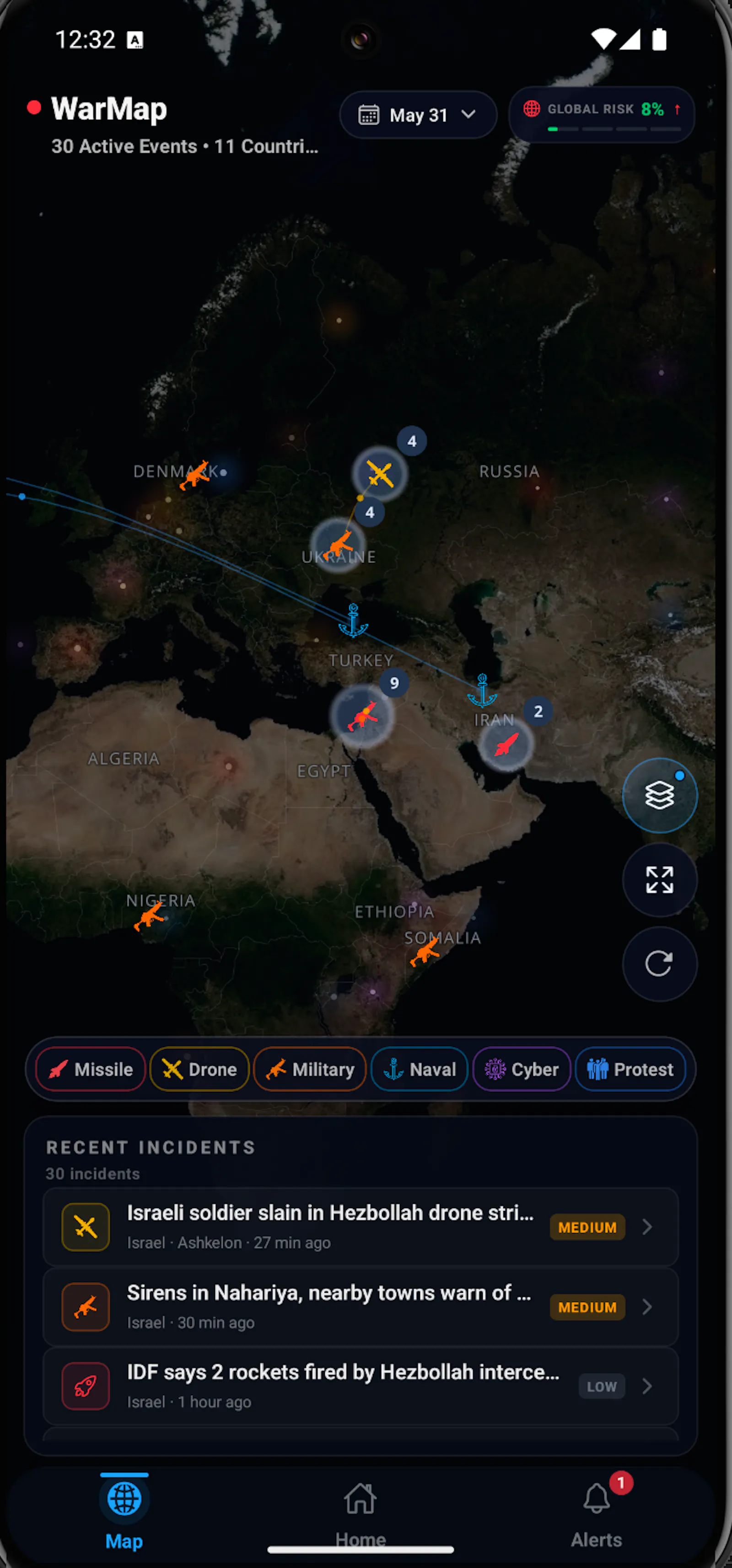 WarMap screenshot 2