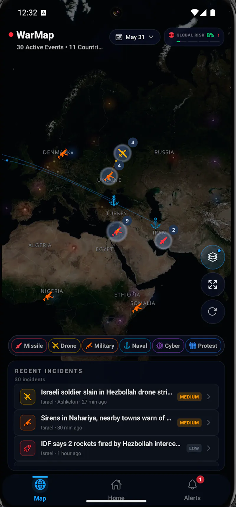 WarMap screenshot 2