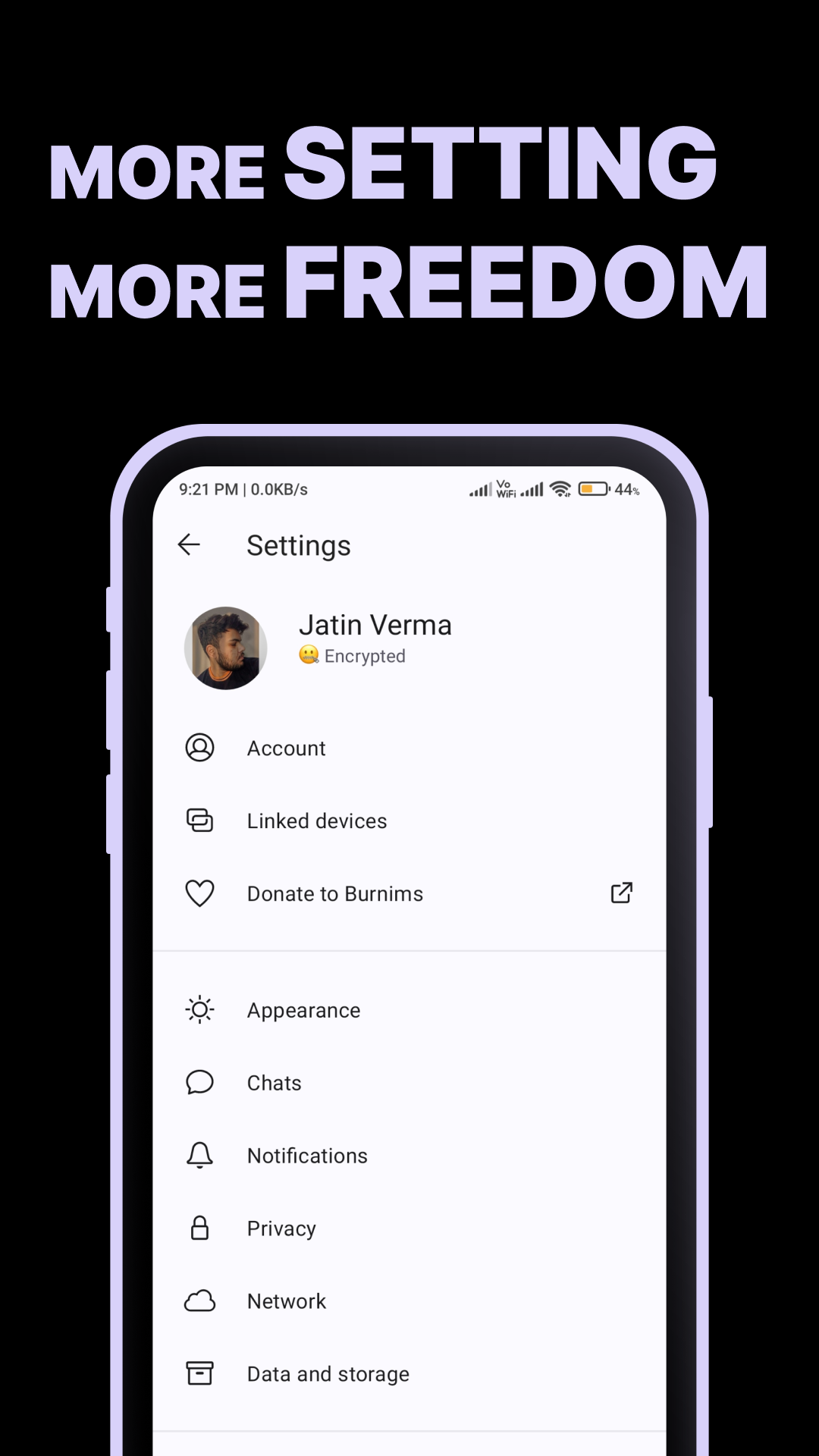 Media BURNIMS MESSENGER 6