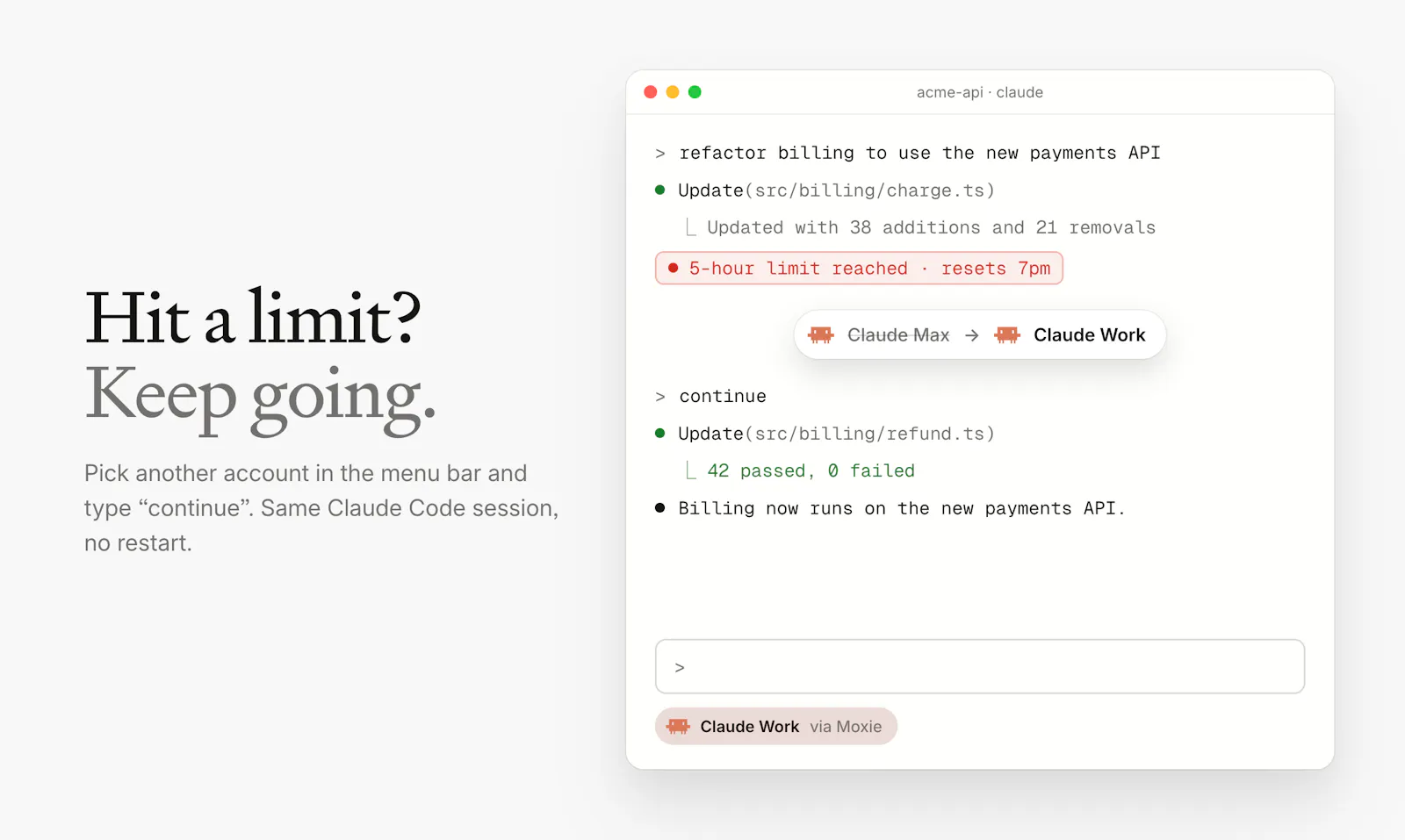 Moxie screenshot 3