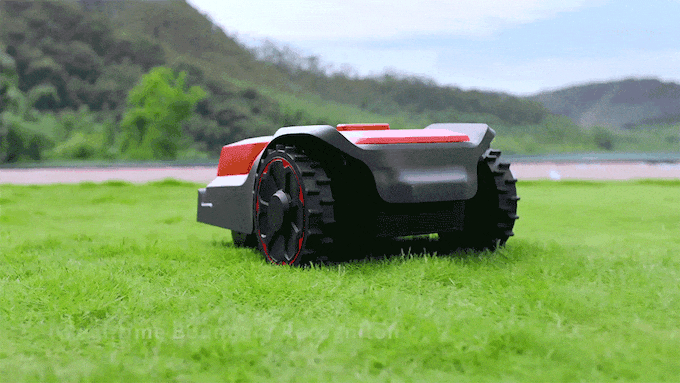 وسائط روبوب - RTK AI لا يوجد جزازة روبوتية سلك محيط لجميع الساحات 10