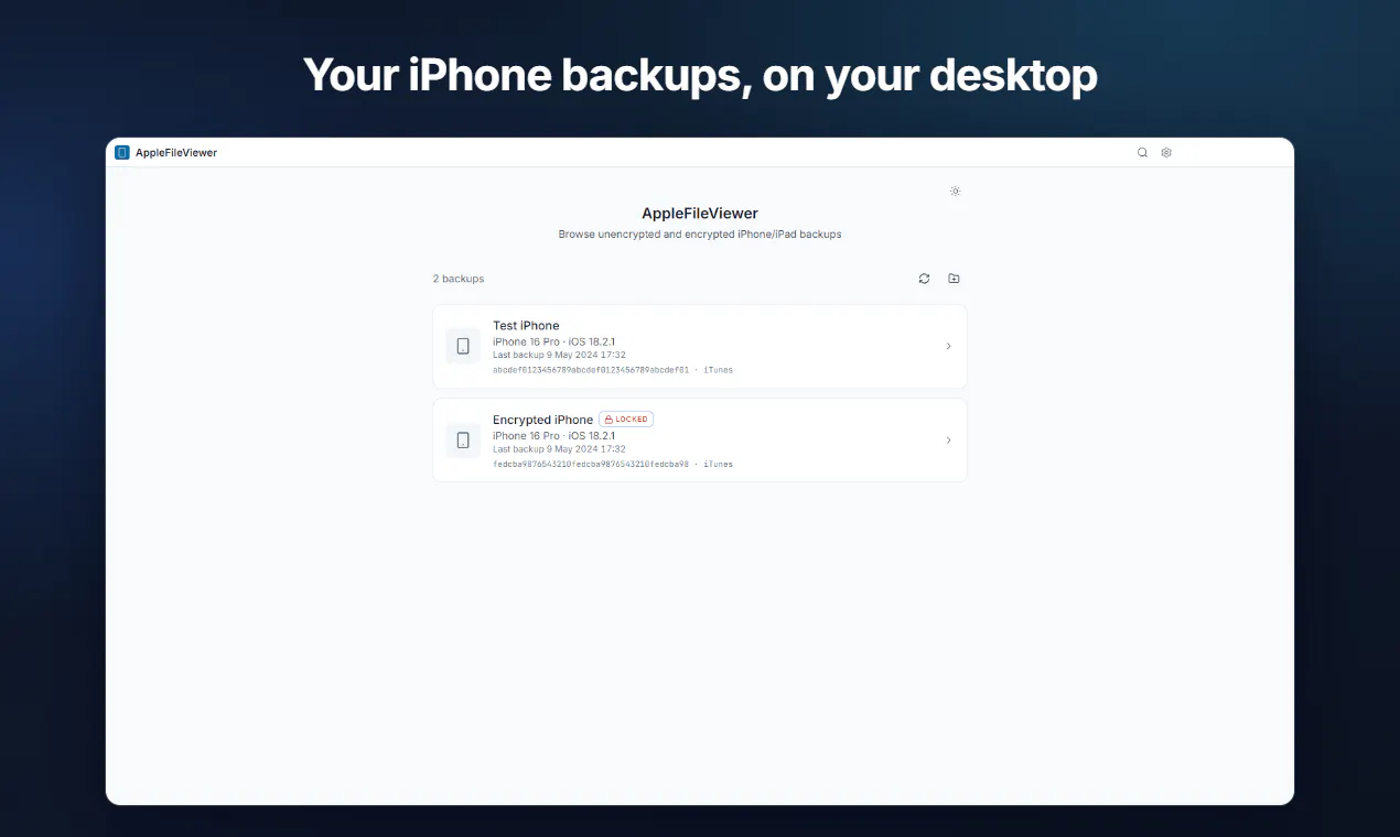 AppleFileViewer gallery image